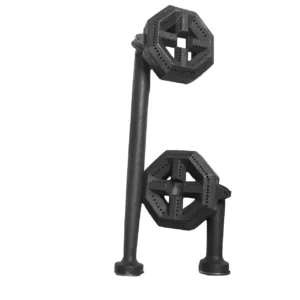 QI QOSID - Quemador doble modelo Octagonal tipo SanSon
