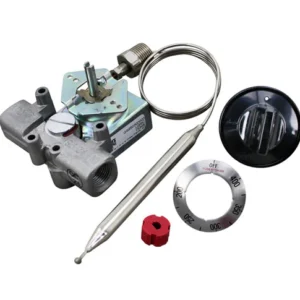 Robertshaw 4290-011 Termostato comercial a gas GS-11-030-00-00 de 200°F a 400°F (Incluye Perilla)