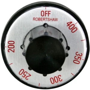 Robertshaw 4590-098 Perilla para termostatos eléctricos OFF 200°F a 400°F